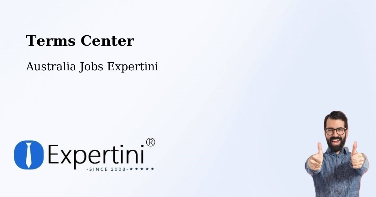 Terms of Service – Yatala - Australia Jobs Expertini